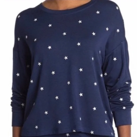 Splendid Long Sleeve Star Top NWTS - Picture 1 of 10
